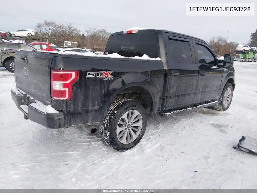 1FTEW1EG1JFC93728 2018 Ford F-150 Xl