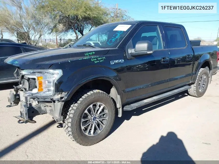 1FTEW1EG0JKC26237 2018 Ford F-150 Xlt
