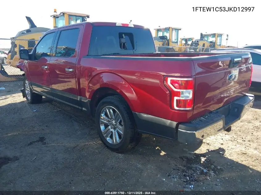 1FTEW1C53JKD12997 2018 Ford F-150 Xlt
