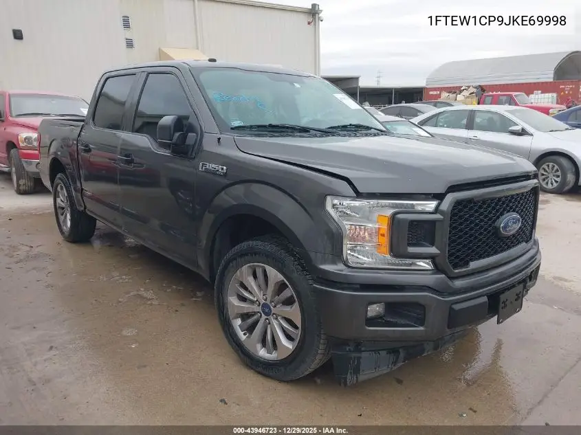 1FTEW1CP9JKE69998 2018 Ford F-150 Xl
