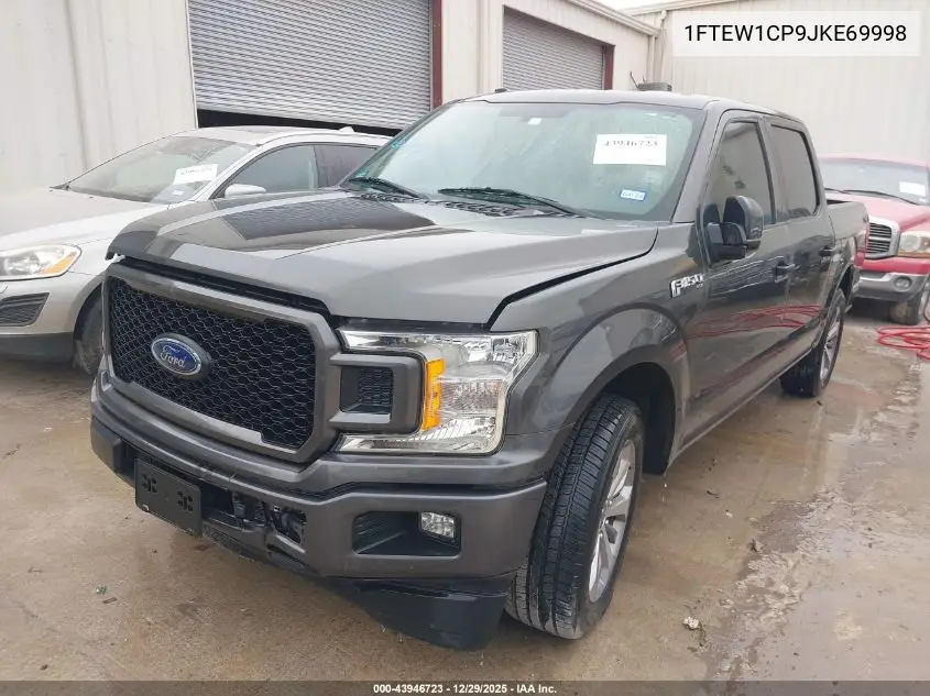 1FTEW1CP9JKE69998 2018 Ford F-150 Xl