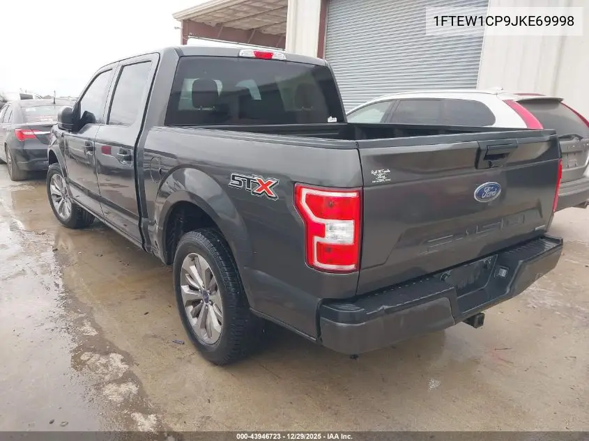 1FTEW1CP9JKE69998 2018 Ford F-150 Xl