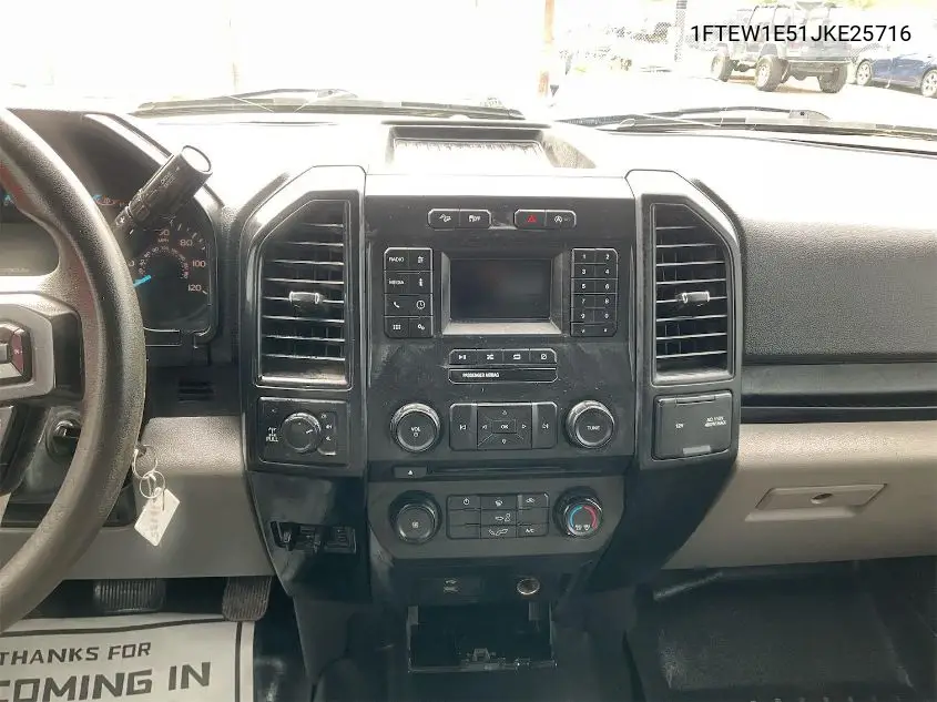 1FTEW1E51JKE25716 2018 Ford F-150 Xl