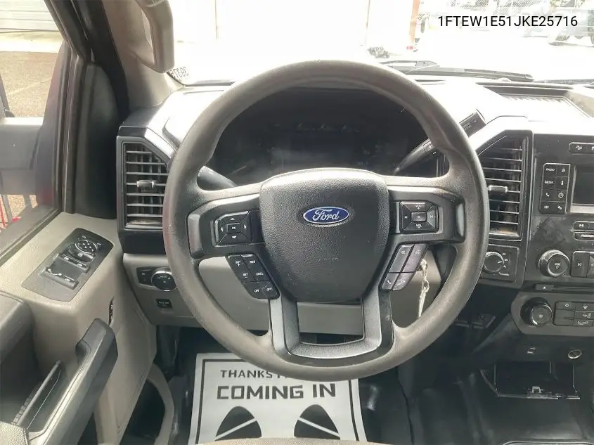 1FTEW1E51JKE25716 2018 Ford F-150 Xl