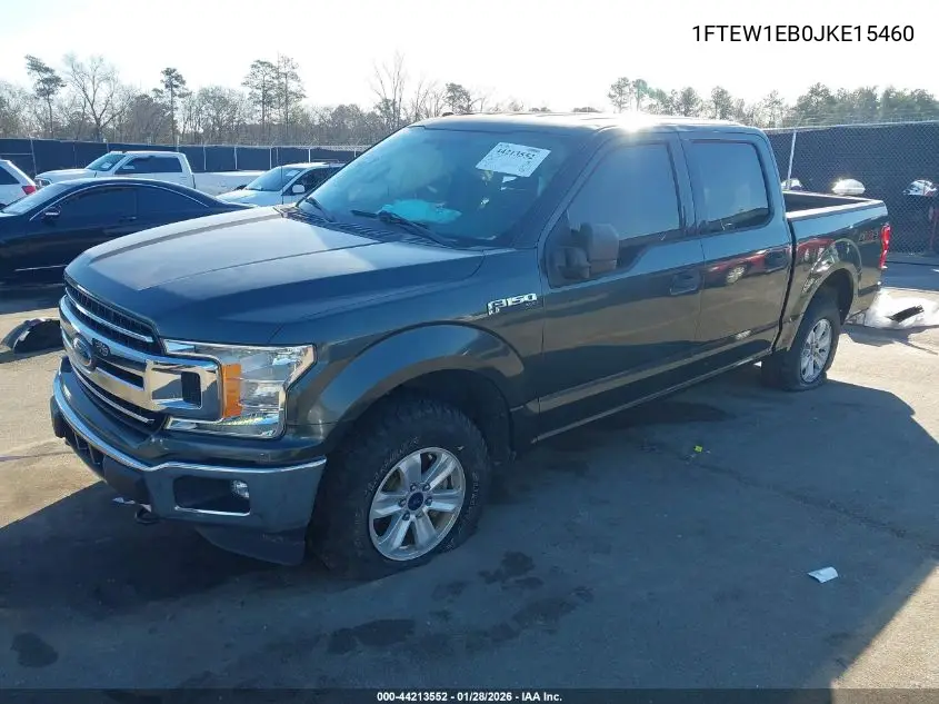 1FTEW1EB0JKE15460 2018 Ford F-150 Xlt