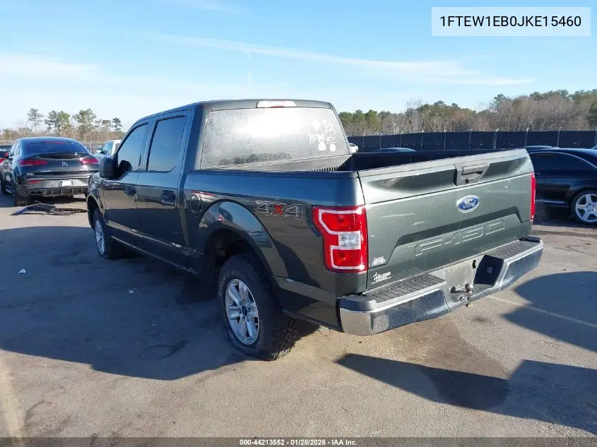 1FTEW1EB0JKE15460 2018 Ford F-150 Xlt