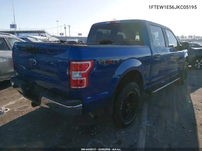 1FTEW1E56JKC05195 2018 Ford F-150 Xlt