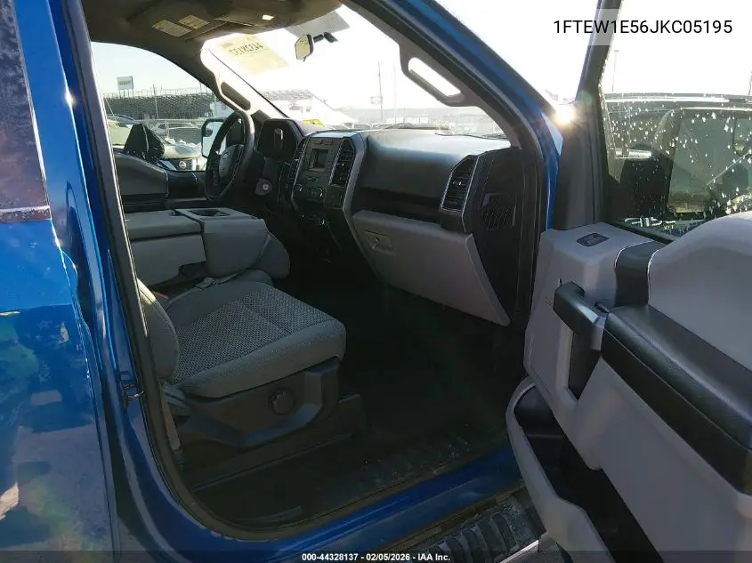 1FTEW1E56JKC05195 2018 Ford F-150 Xlt