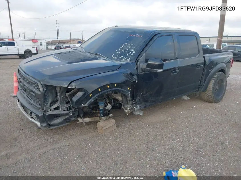 1FTFW1RG9JFD33620 2018 Ford F-150 Raptor