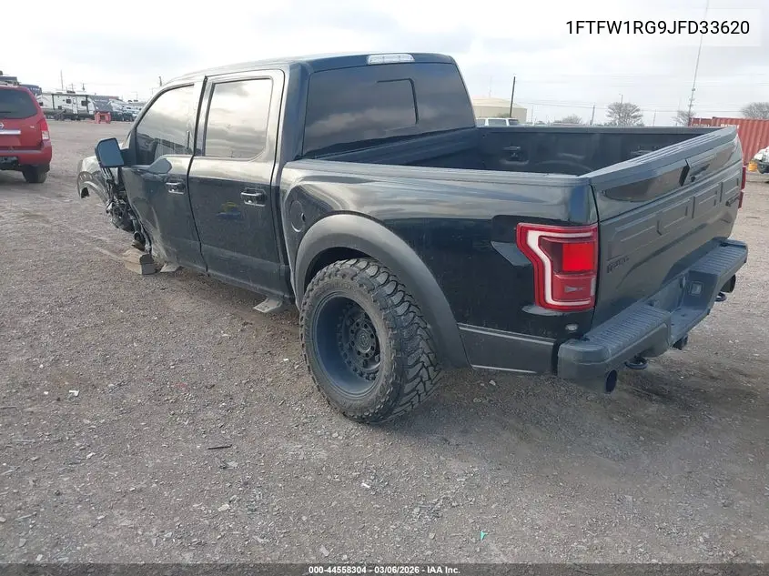 1FTFW1RG9JFD33620 2018 Ford F-150 Raptor