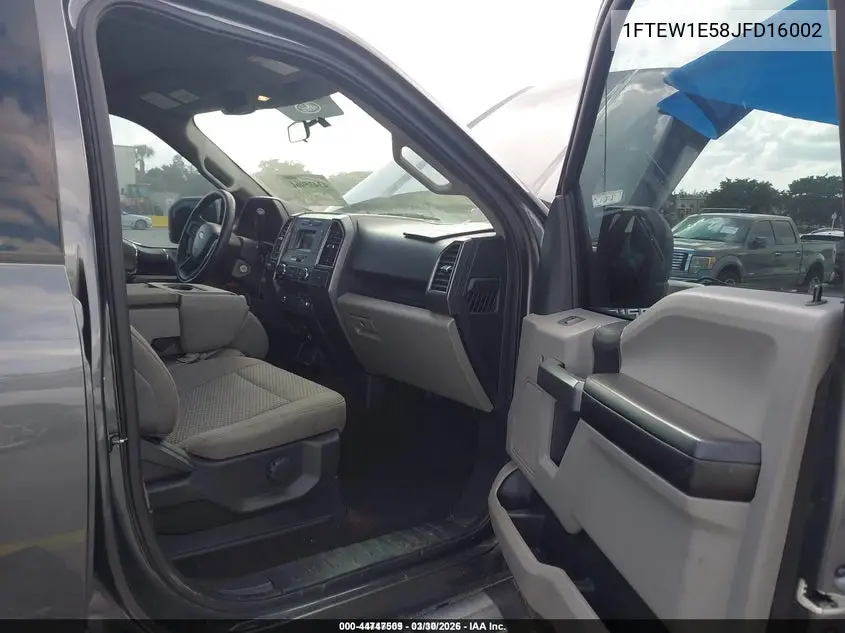 1FTEW1E58JFD16002 2018 Ford F-150 Xlt