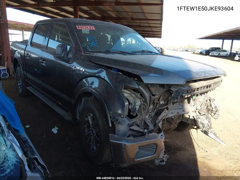 1FTEW1E50JKE93604 2018 Ford F-150 Xlt