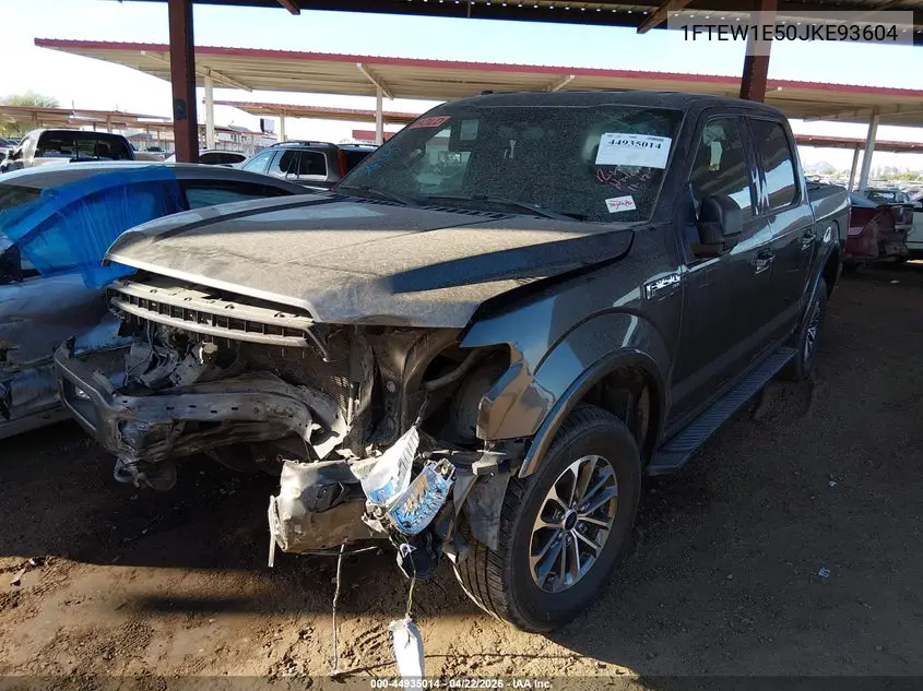 1FTEW1E50JKE93604 2018 Ford F-150 Xlt