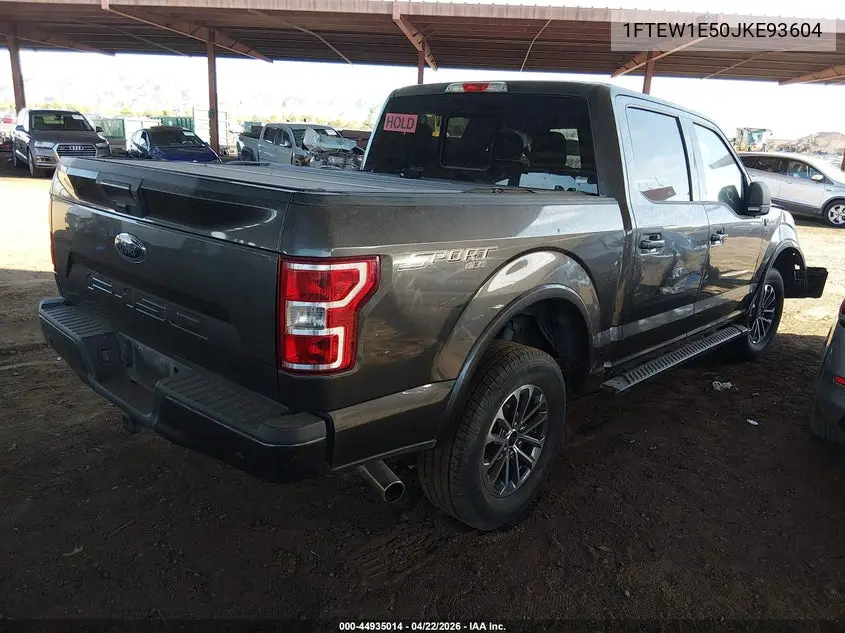 1FTEW1E50JKE93604 2018 Ford F-150 Xlt