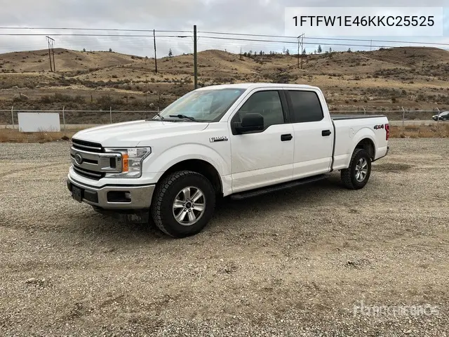 1FTFW1E46KKC25525 2019 Ford F-150 2019 Ford F-150 Xlt 4X4 Crew Cab Pickup