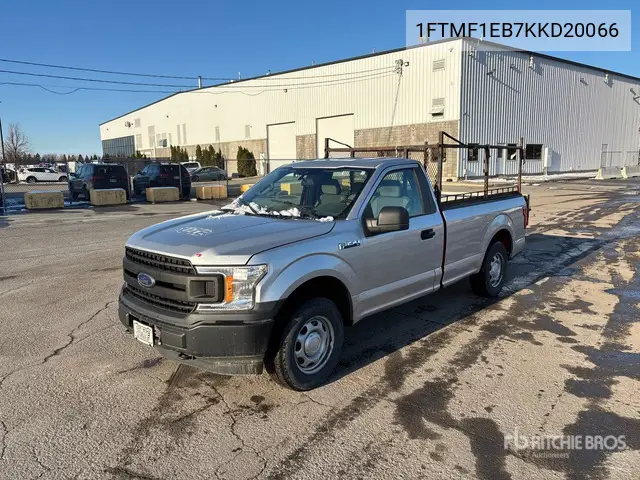1FTMF1EB7KKD20066 2019 Ford F-150 2019 Ford F-150 Xl 4X4 Pickup