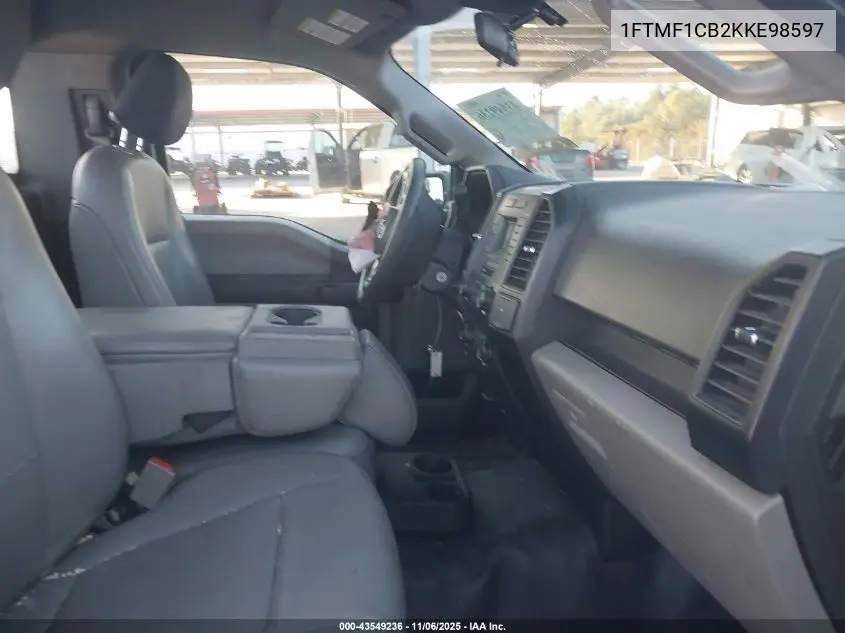 1FTMF1CB0KKE98596 2019 Ford F150