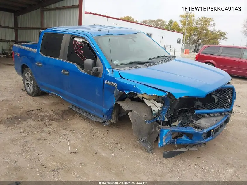 1FTEW1EP5KKC49143 2019 Ford F-150 Xl
