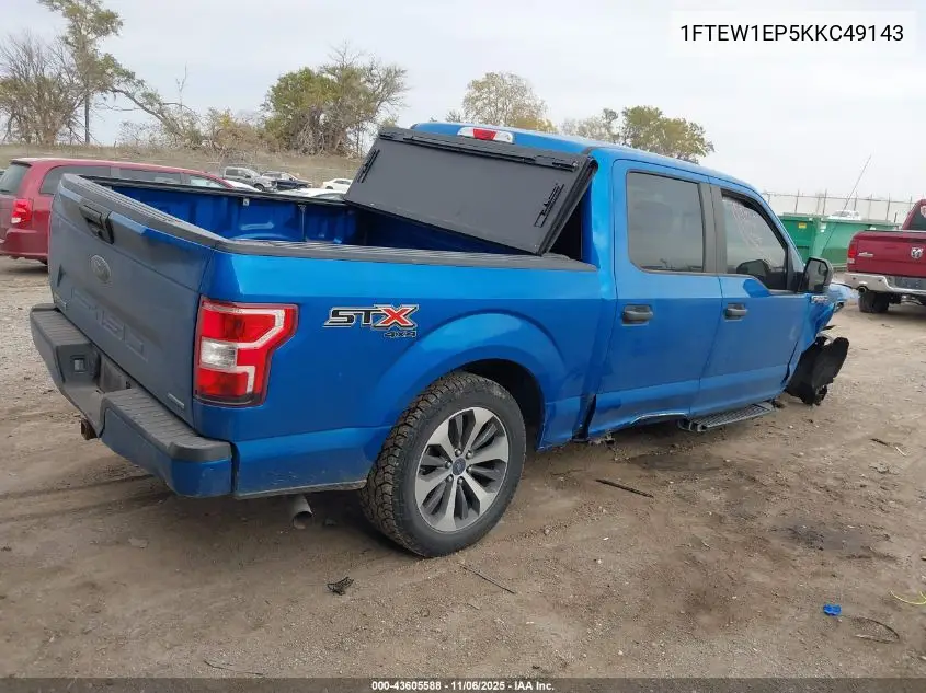 1FTEW1EP5KKC49143 2019 Ford F-150 Xl