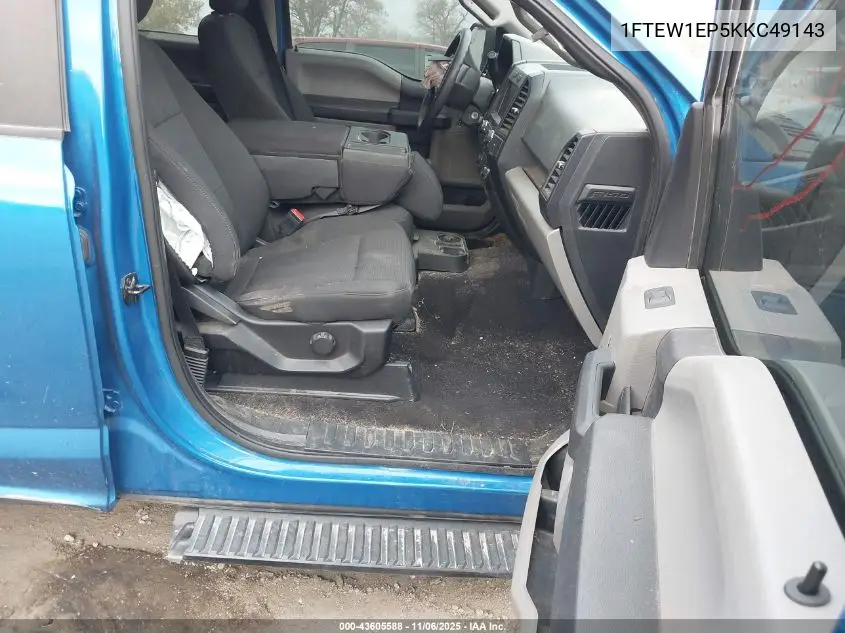 1FTEW1EP5KKC49143 2019 Ford F-150 Xl