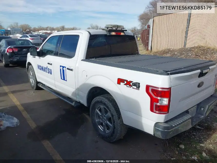 1FTEW1E56KKD85179 2019 Ford F-150 Xlt