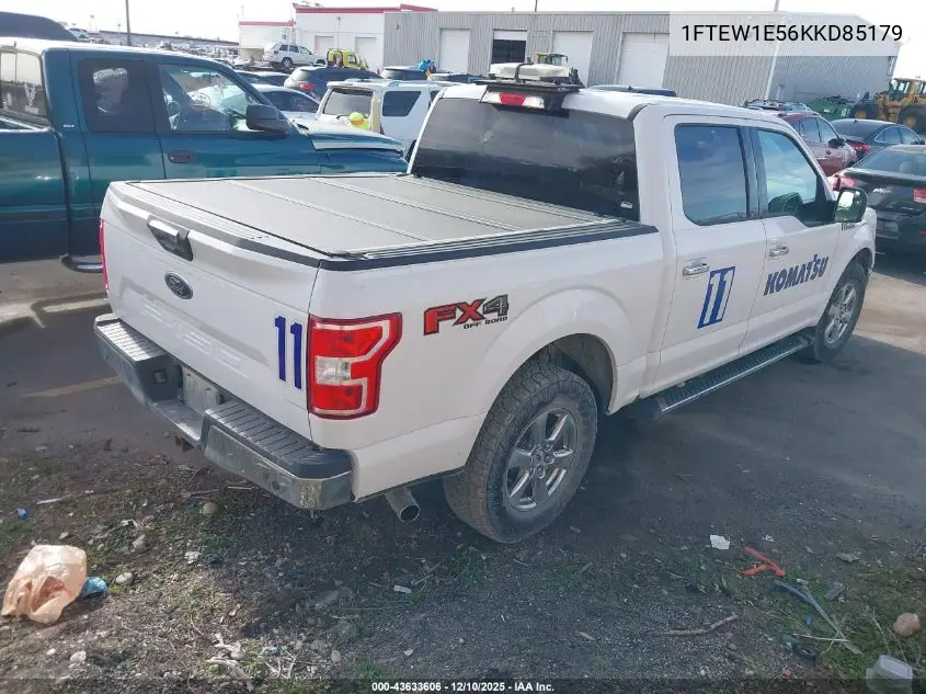 1FTEW1E56KKD85179 2019 Ford F-150 Xlt