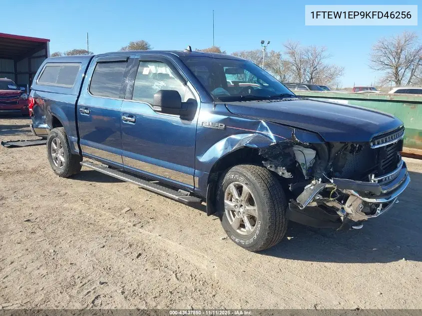 1FTEW1EP9KFD46256 2019 Ford F-150 Xlt