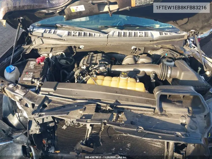 1FTEW1EB8KFB83216 2019 Ford F-150 Xlt