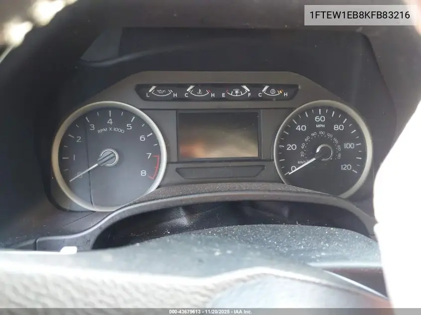 1FTEW1EB8KFB83216 2019 Ford F-150 Xlt