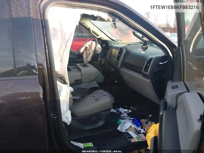 1FTEW1EB8KFB83216 2019 Ford F-150 Xlt
