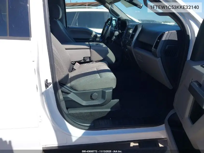 1FTEW1C53KKE32140 2019 Ford F-150 Xlt
