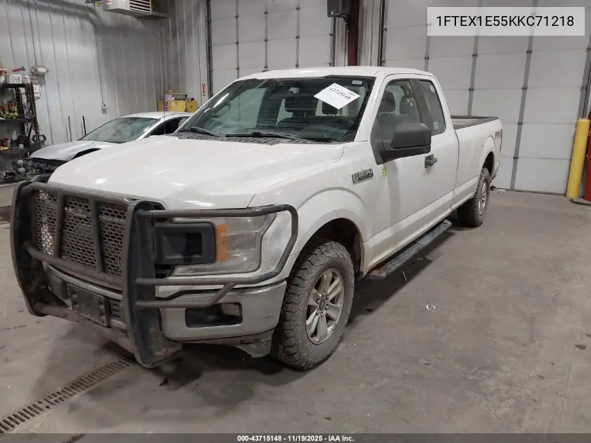 1FTEX1E55KKC71218 2019 Ford F-150 Xl