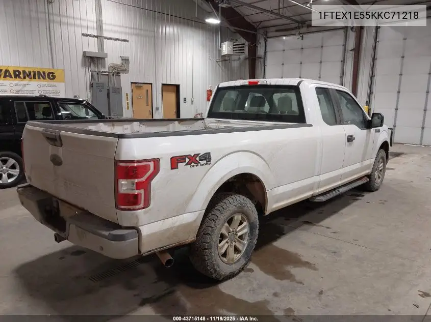 1FTEX1E55KKC71218 2019 Ford F-150 Xl