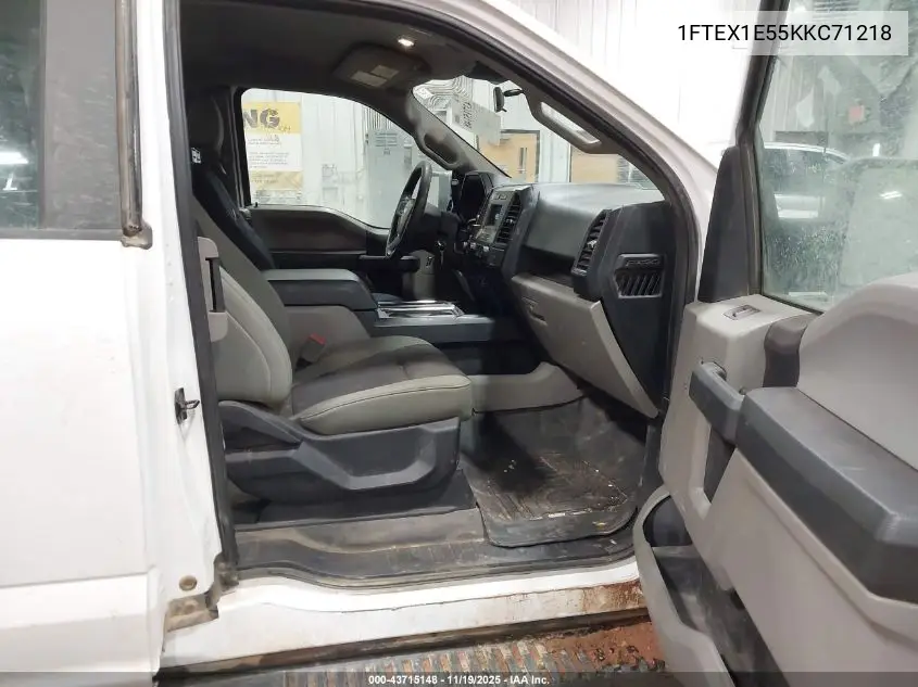 1FTEX1E55KKC71218 2019 Ford F-150 Xl