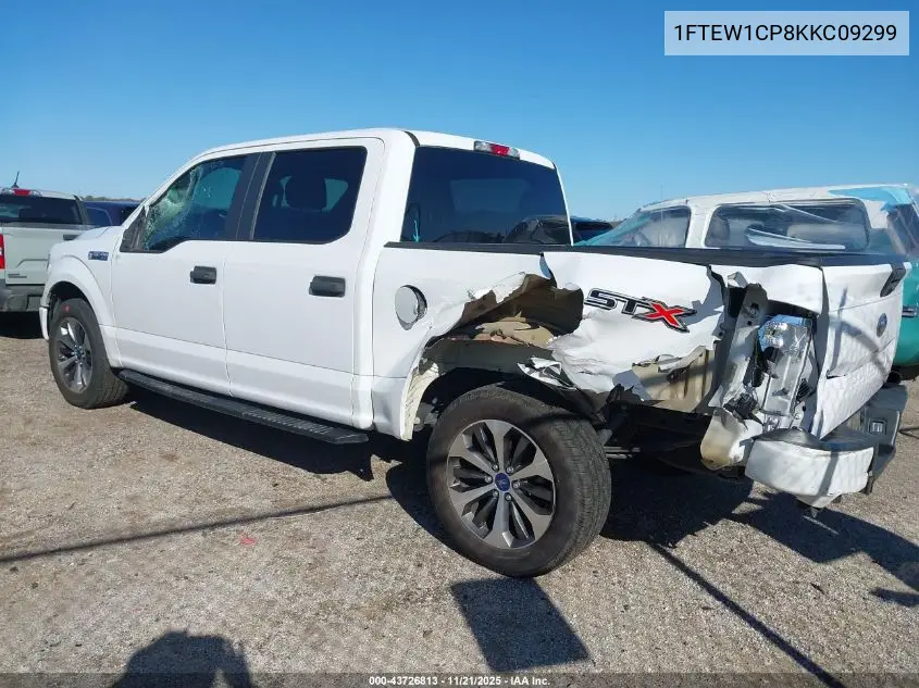 1FTEW1CP8KKC09299 2019 Ford F-150 Xl