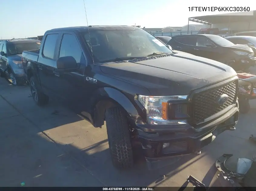 1FTEW1EP6KKC30360 2019 Ford F-150 Xl
