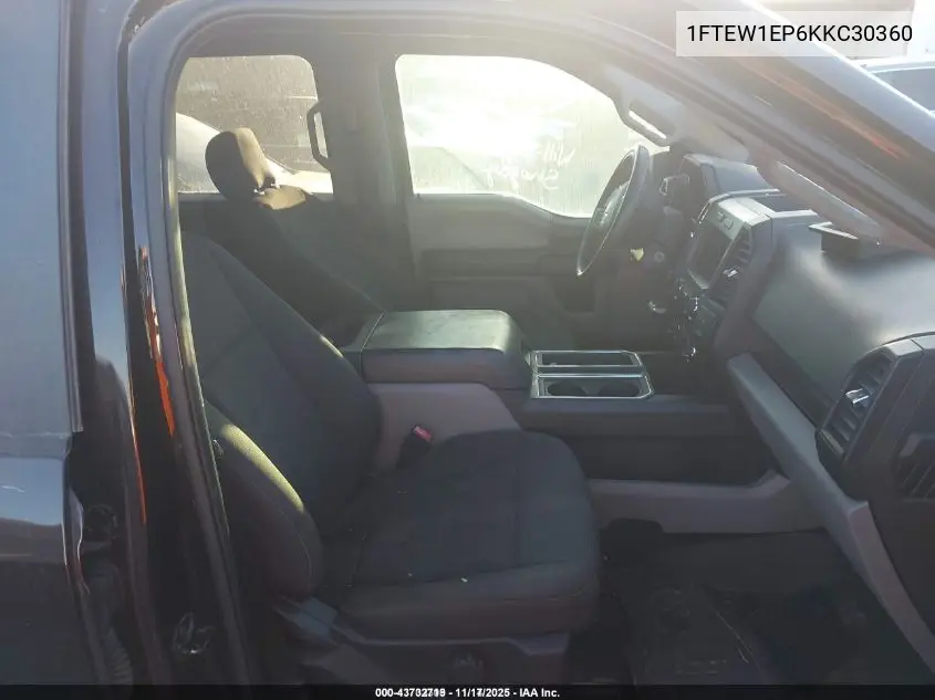 1FTEW1EP6KKC30360 2019 Ford F-150 Xl