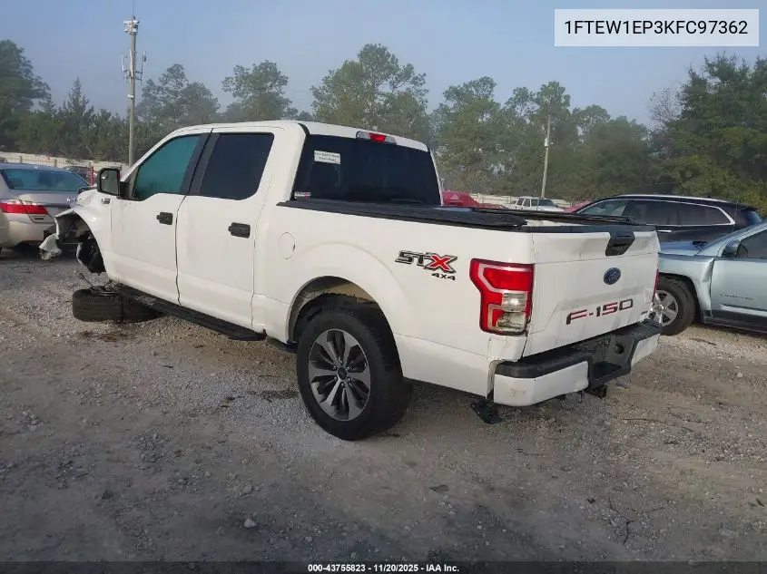 1FTEW1EP3KFC97362 2019 Ford F-150 Xl