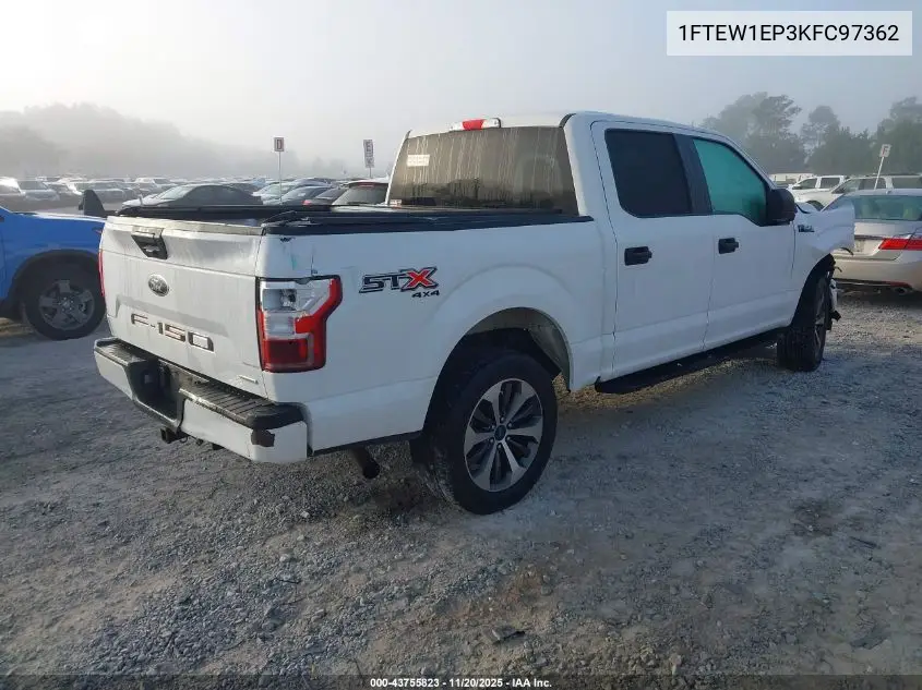 1FTEW1EP3KFC97362 2019 Ford F-150 Xl