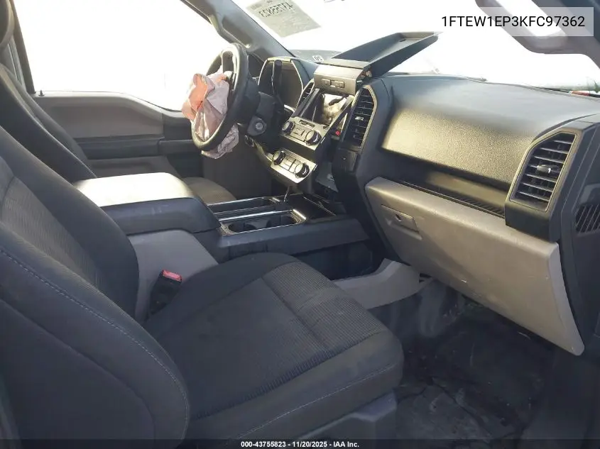 1FTEW1EP3KFC97362 2019 Ford F-150 Xl