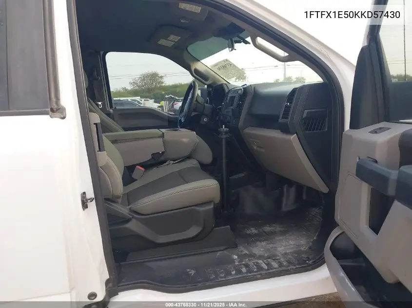 1FTFX1E50KKD57430 2019 Ford F-150 Xl