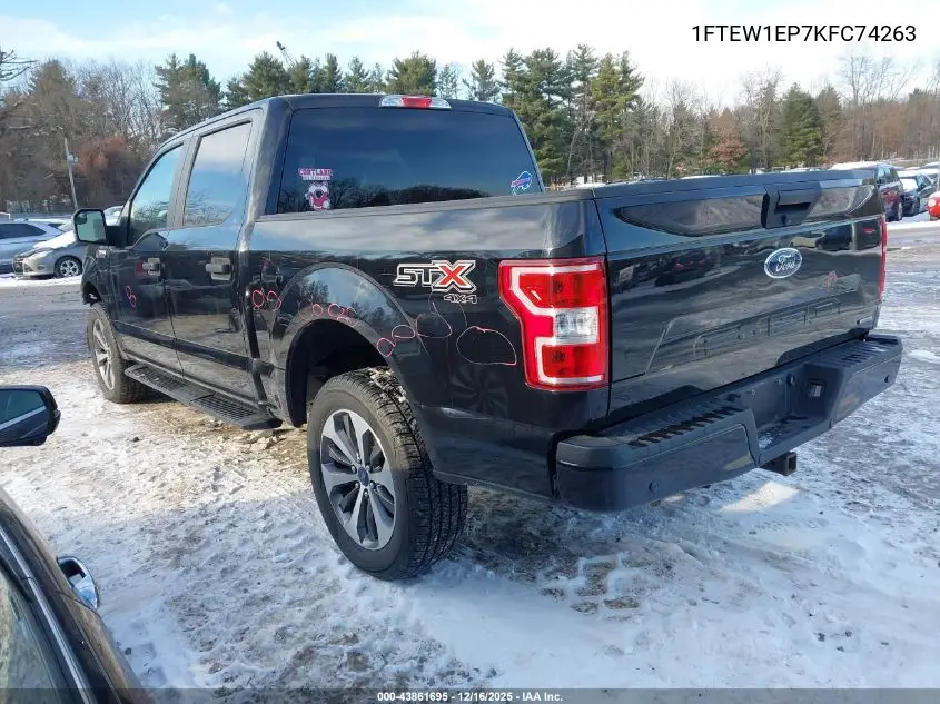 1FTEW1EP7KFC74263 2019 Ford F-150 Xl