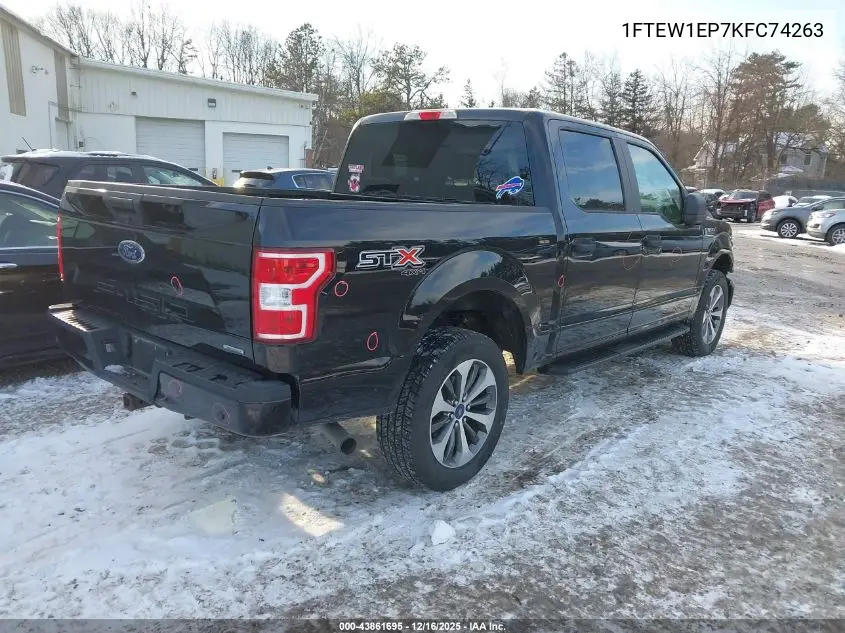 1FTEW1EP7KFC74263 2019 Ford F-150 Xl