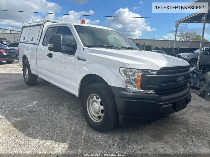 1FTEX1EP1KKE85852 2019 Ford F-150 Xl