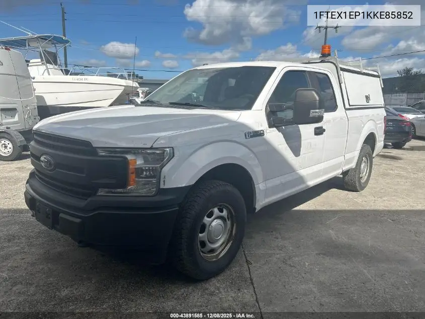 1FTEX1EP1KKE85852 2019 Ford F-150 Xl