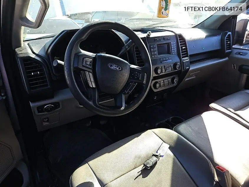 1FTEX1CB0KFB64174 2019 Ford F-150 Xl