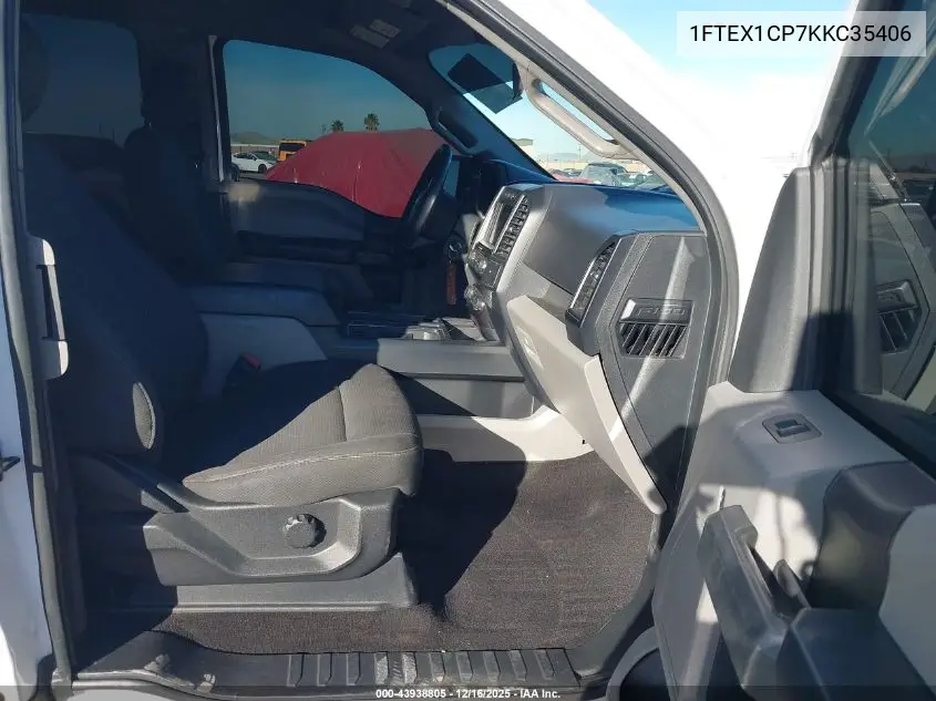 1FTEX1CP7KKC35406 2019 Ford F-150 Xl