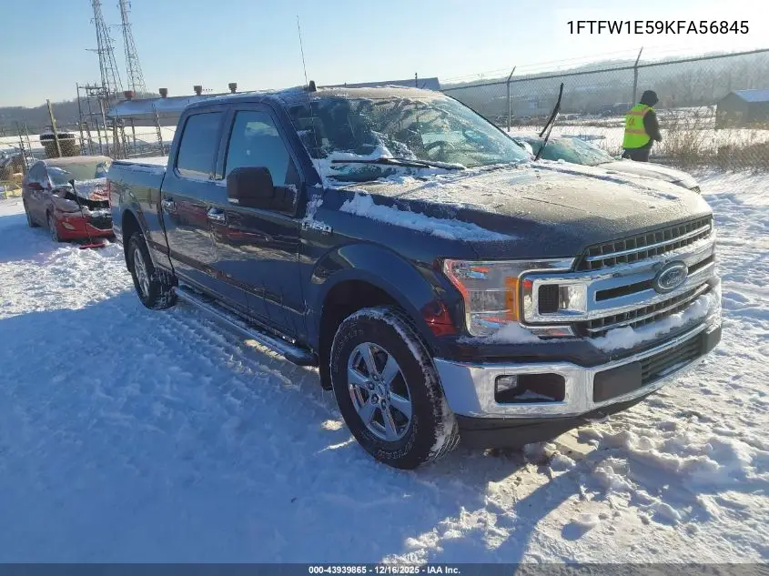 1FTFW1E59KFA56845 2019 Ford F-150 Xlt