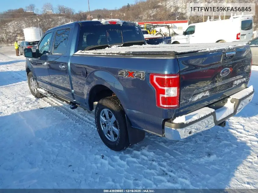 1FTFW1E59KFA56845 2019 Ford F-150 Xlt