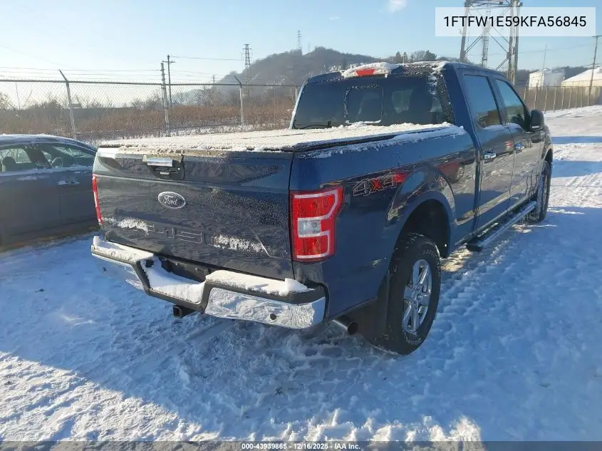 1FTFW1E59KFA56845 2019 Ford F-150 Xlt